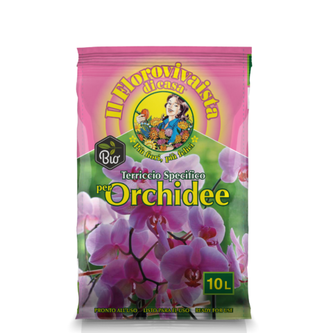 Terriccio specifico per Orchidee - 10 L 